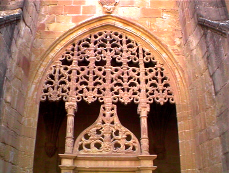 Claustro de Santa Mara la Real de Njera en La Rioja (Espaa)
