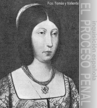 Isabel de Castilla, reina.