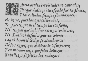 Poema de Fco. López de Zárate, edición facsimil del año 1633