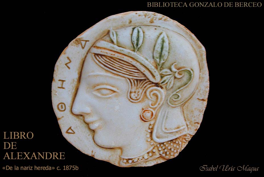 Tetradracma griego, originariamente de plata, acuado hacia el final del s. V. a.C., la diosa Atenea, diosa de la razn, de perfil y con ojos almendrados al estilo oriental.