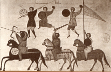 Guerreros castellanos del siglo XII (Biblioteca Nacional, Madrid)