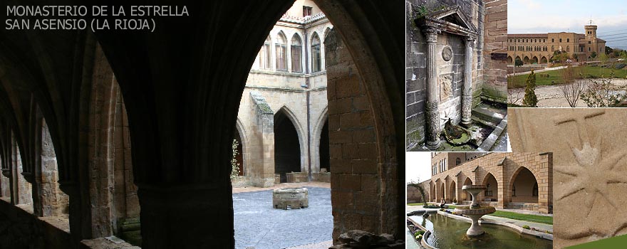 Claustro,fuente de Felipe II,y panormicas del nuevo monasterio.