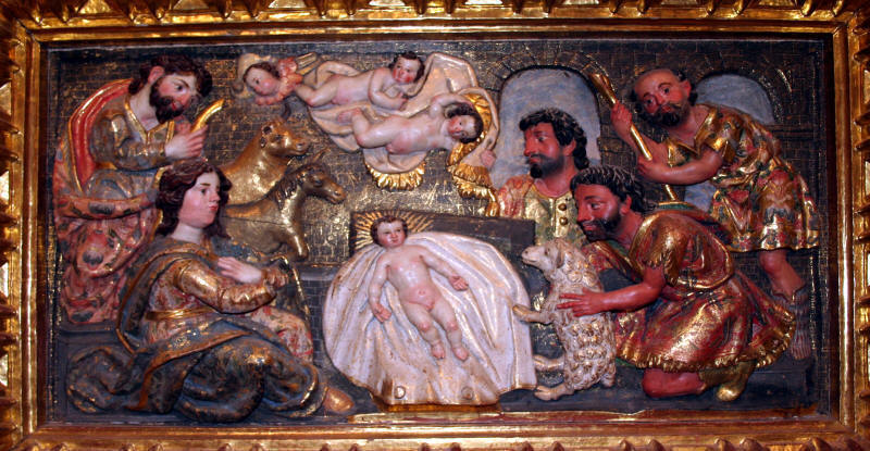 Tabla del retablo de la iglesia de Terroba en Los Cameros (La Rioja)
