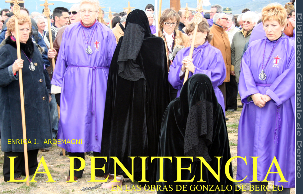 Mujeres penitentes en la Semana Santa de San Vicente de la Sonsierra (La Rioja). Para ver los picaos de la misma localidad riojana, seguir el enlace.