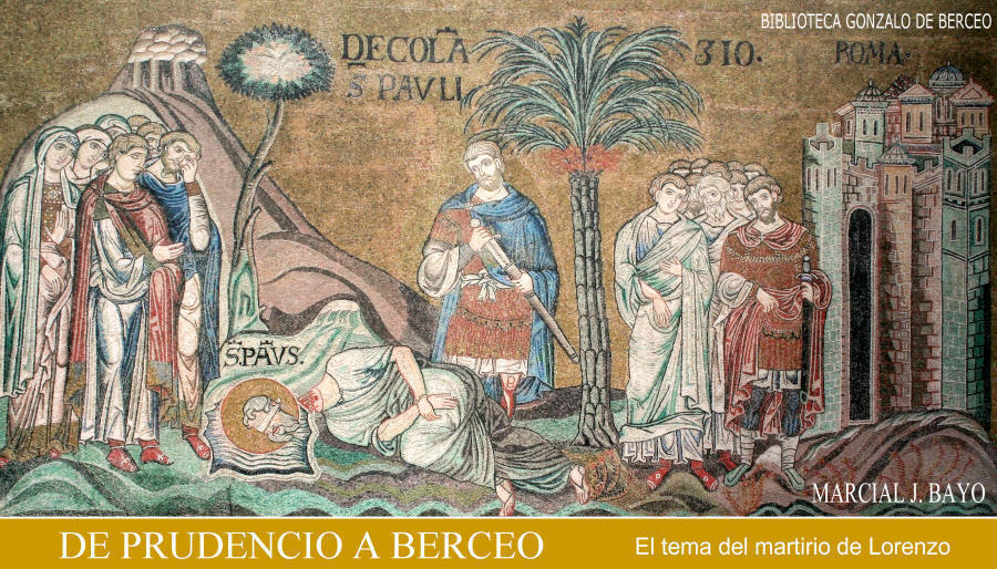 Decapitación de San Pablo,mosaico.Duomo de Monreale (provincia de Palermo),capilla septentrional del coro, siglo XII