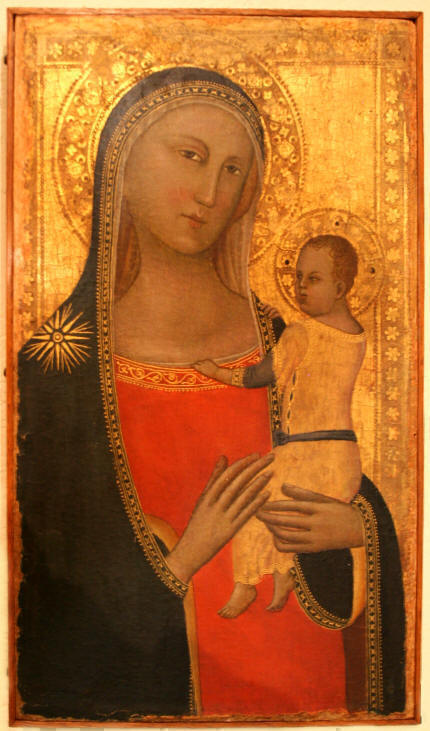 Museos Vaticanos. Pintura italiana del siglo XIV. Desconocemos su autor.