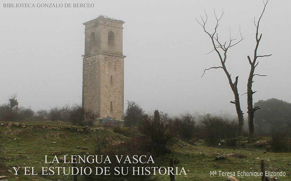 Torre de la iglesia de San Miguel, de Ochate, localidad burgalesa del Condado de Trevio, deshabitada desde principios del siglo XX.