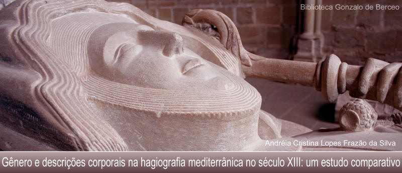 Abadesa del Real Monasterio de Cañas, Doña Urraca López de Haro (†1262). Detalle de la tapa o lauda de su sepulcro, construido hacia el 1270 aproximadamente por el escultor Ruy Martínez de Bureba.