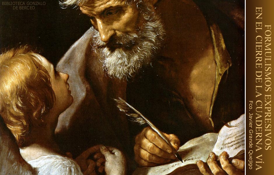 Detalle de San Mateo y un angel (1640).Guido Reni.Galera Vaticana. Roma.leo sobre lienzo. 85 x 68 cm.