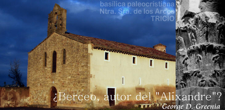 Baslica paleocristiana de Nuestra Seora de los Arcos en Tricio (La Rioja).- La Baslica de la Virgen de los Arcos es el monumento religioso ms antiguo de La Rioja . Su particularidad estriba en que fue edificado con materiales reutilizados procedentes de la antigua ciudad romana de Tritium Megallum, Tricio la Grande, que comprenda el Tricio actual, Njera y otras localidades prximas.