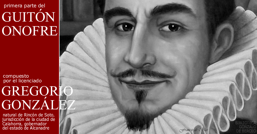 La imagen retocada de GREGORIO GONZÁLEZ pertenece al original pintado  por Francis de Blas