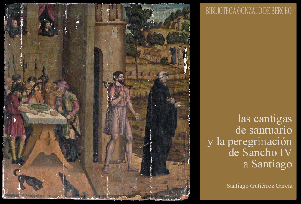 Recreacin del milagro de la gallina de Santo Domingo de la Calzada; pintura sobre tabla en la iglesia dedicada a Santo Domingo de Silos en Torreandaluz, Soria. De autor desconocido y datacin incierta. 