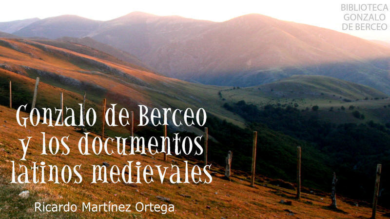 Sierra de la Demanda, en cuya ladera norte está situado el valle donde nace Gonzalo de Berceo.