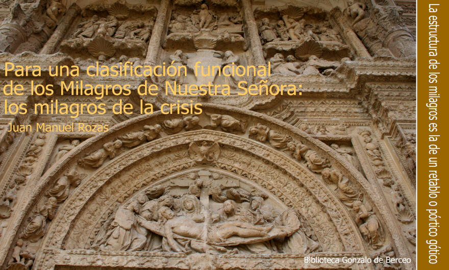 Portada del Monasterio de la Piedad de Casalarreina (La Rioja): un retablo en piedra del gtico final.