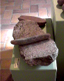 Molino de los fondos del museo de Nájera.