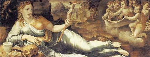 Mara Magdalena de Navarrete "el mudo" en la concatedral de la Redonda de Logroo.