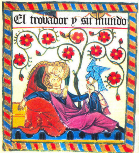 KONRAD VON ALTSTETTEN. COD. PAL. GERM.848 (CODEX MANESSE). ZRICH (1305-1340).(Portada de la revista HISTORIA Y VIDA donde apareci el artculo en 1976)