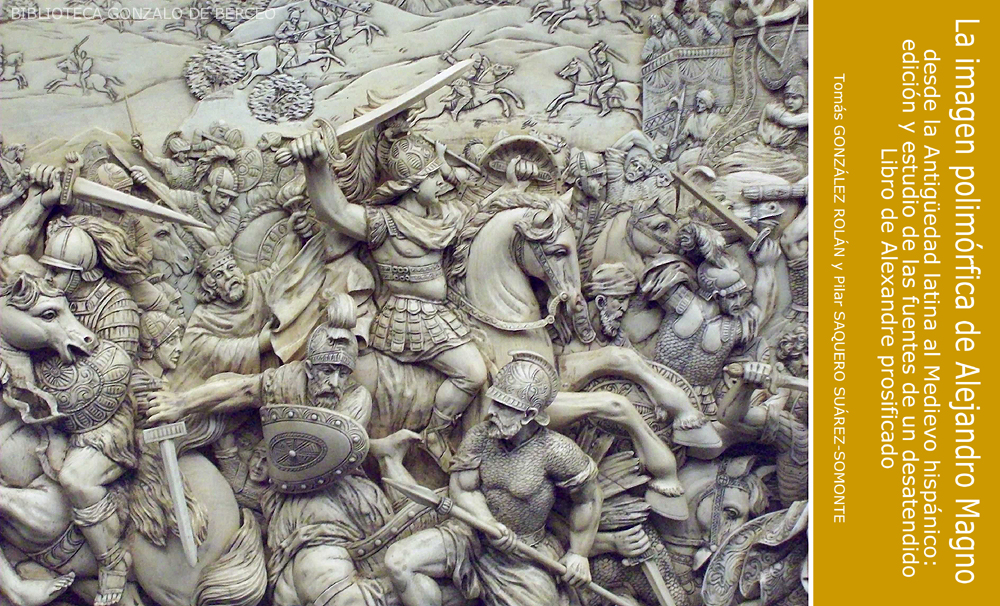  Relieve en marfil que representa la Batalla de Gaugamela (331 a.C.), en el Museo Arqueolgico Nacional de Espaa (Madrid). Labrado en el siglo XVIII por un autor annimo, e inspirado en una pintura de Charles Le Brun sobre el mismo tema. (Autor de la fotografa: Luis Garca)