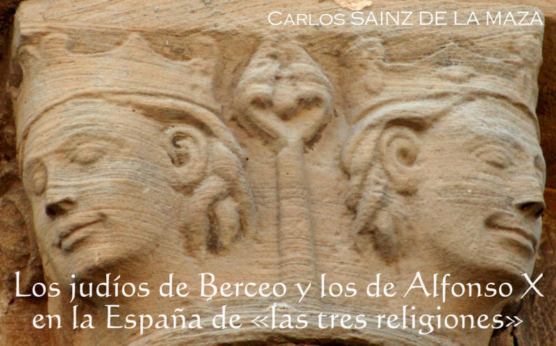 Este capitel pertenece al ábside de la iglesia románica (s.XII-XIII) de San Julián de Castilseco en La Rioja. El detalle de la imagen forma parte de una columna-estribo de las cuatro que ornan el ábside y representa dos cabezas coronadas.