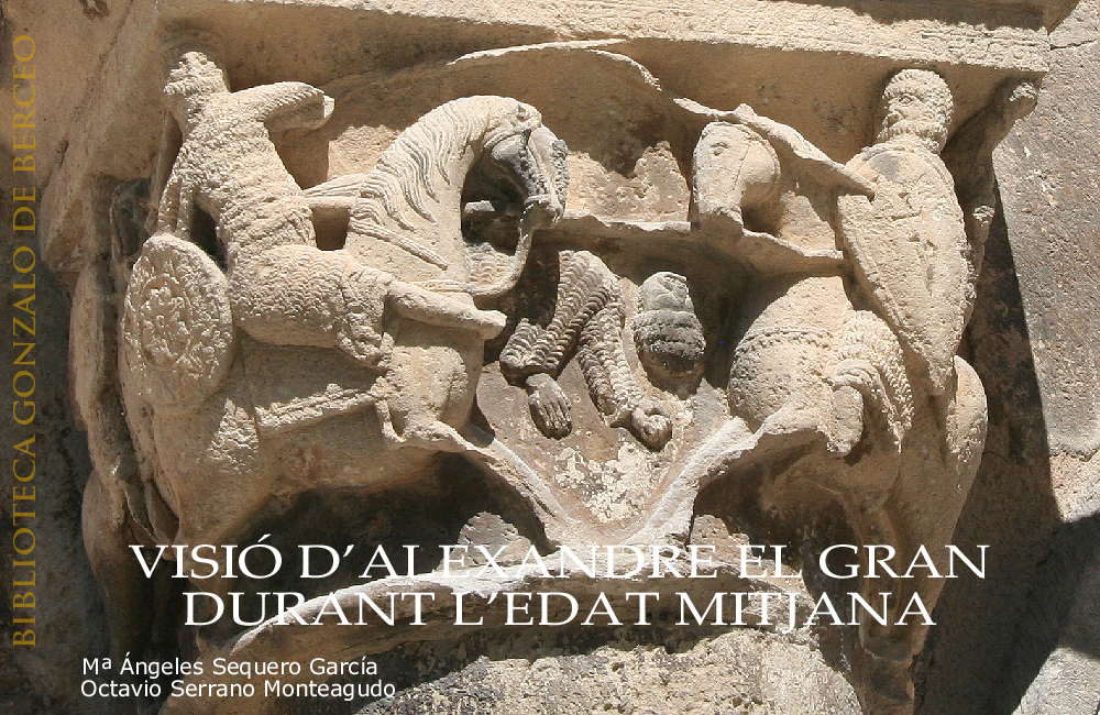 Capitel románico del Palacio de los Reyes de Navarra en Estella. Según se dice representa el duelo entre Roldán y Ferragut.