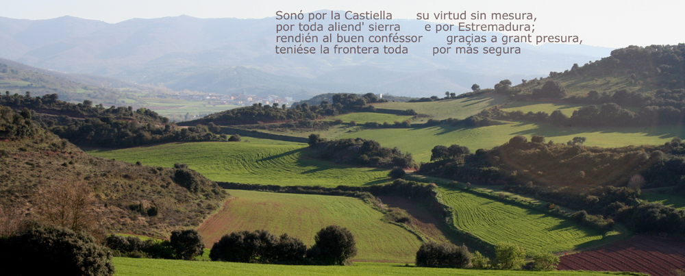 Pagos cerealistas del valle del alto Yalde,cercanos a Santa Coloma (La Rioja)