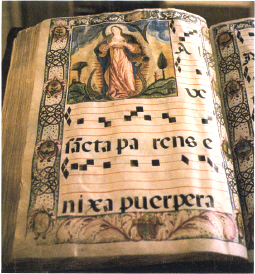 Cantoral del Monasterio de Yuso en San Millán de la Cogolla(La Rioja).
