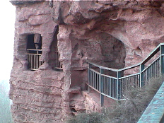 Entrada a las cuevas de El Castillo