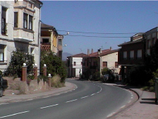 carretera comarcal dirección San Asensio