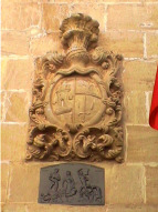 Escudo de la fachada del Ayuntamiento