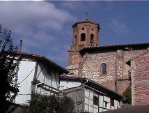 vista desde la zona baja del pueblo