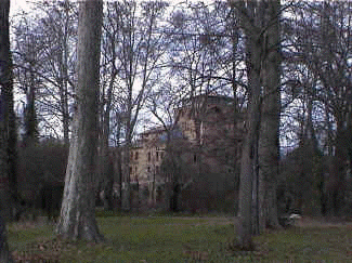 La torre de Montalbo entre árboles centenarios