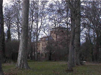 La torre de Montalbo entre rboles centenarios