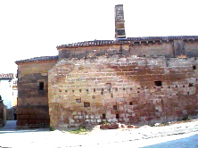 La muralla vista desde el lado sur.